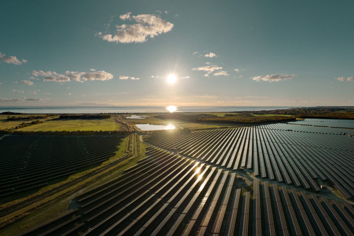 Lidsø Solar Park in Denmark inaugurated