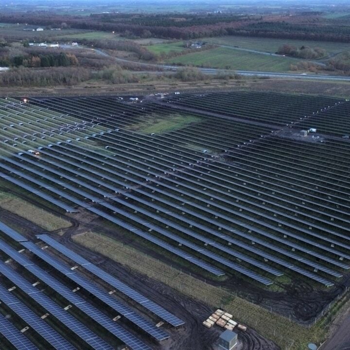 Picture of Glejbjerg solar park in Denmark