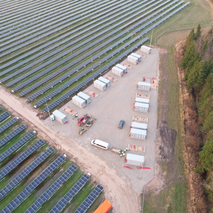 Anyksciai battery and solar park in Lithuania