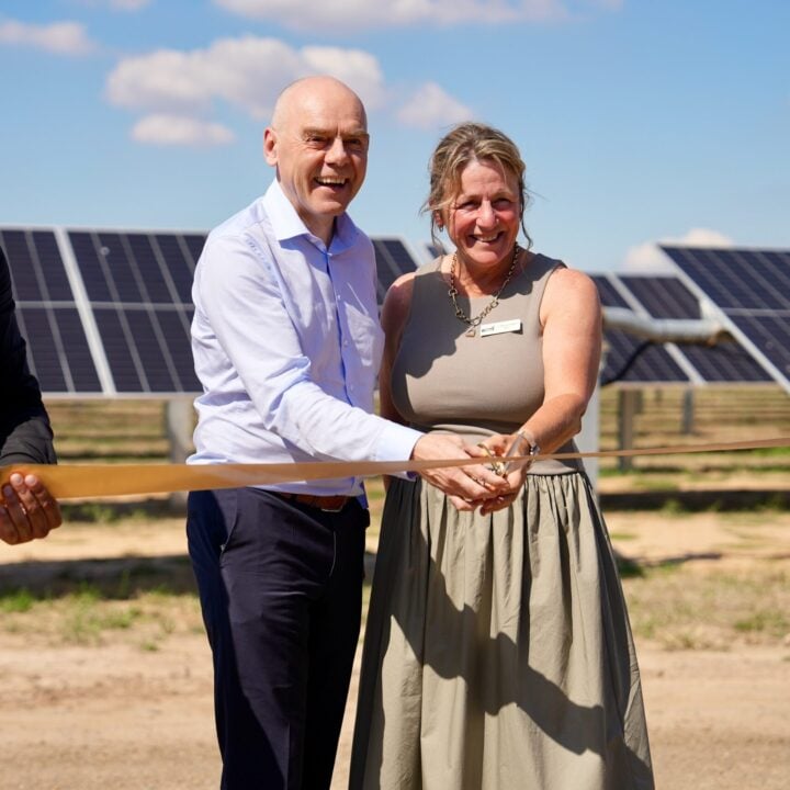 Inauguration of Mokoan Solar Park in Australia with European Energy's CEO