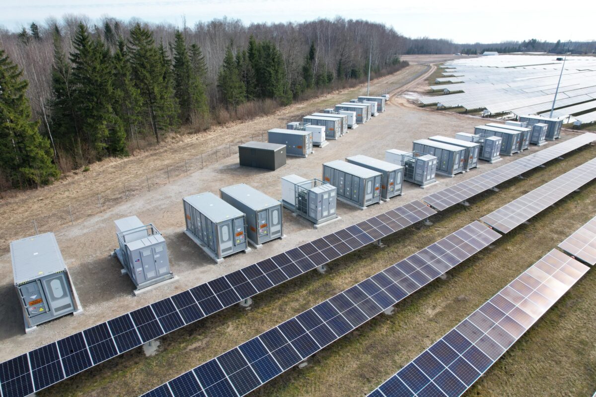 Anyksciai battery storage in Lithuania
